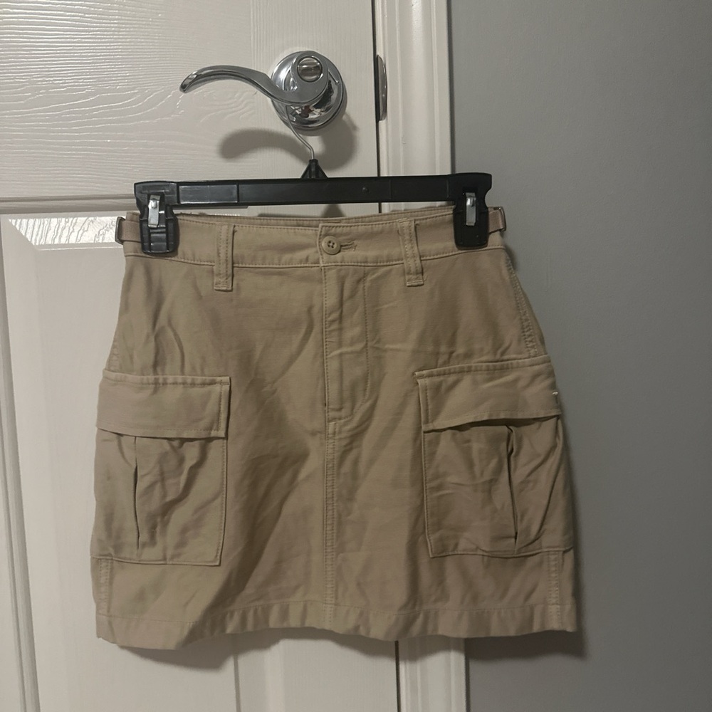 TNA Beige Mini Skirt